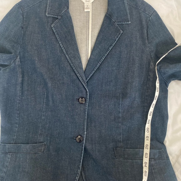 Talbots Denim Jacket. Stretch. Size 18 (XL) - Picture 9 of 9